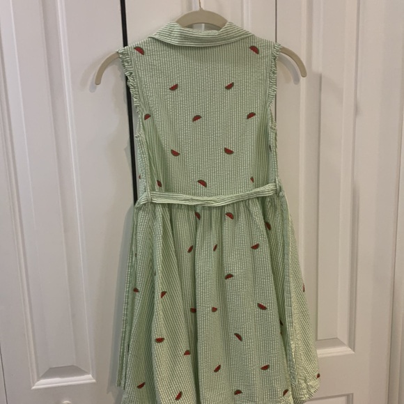 🍉 GYMBOREE WATERMELON DRESS 100% cotton size 12 - Picture 7 of 10